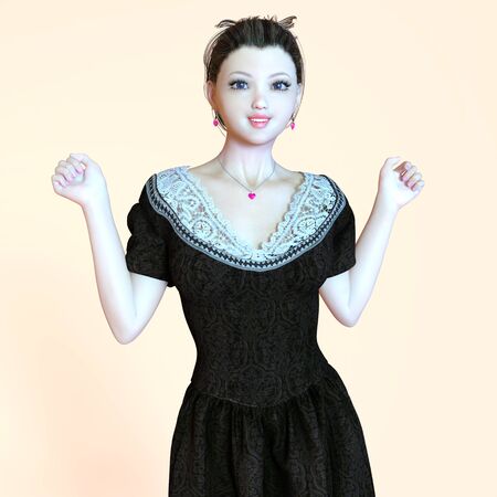 young womanの写真素材