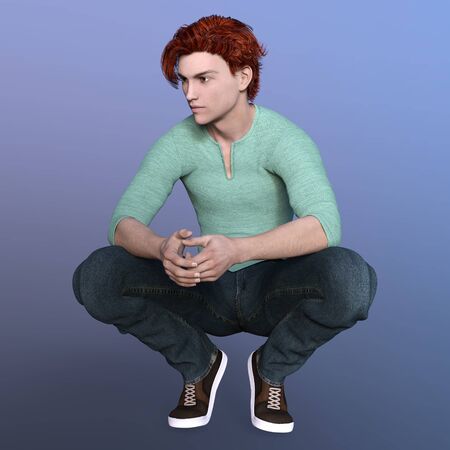 young man