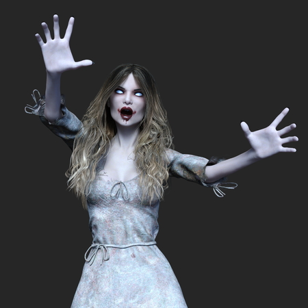Female zombieの写真素材