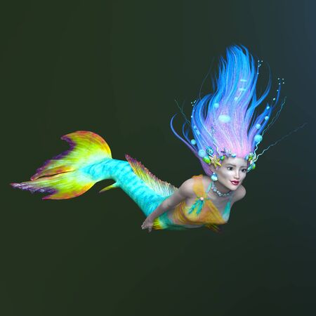 mermaidの写真素材