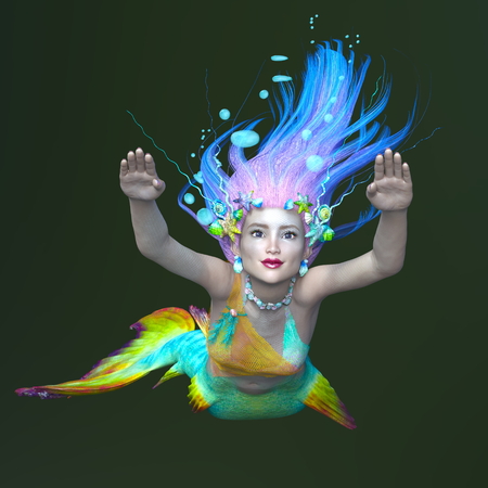 mermaidの写真素材