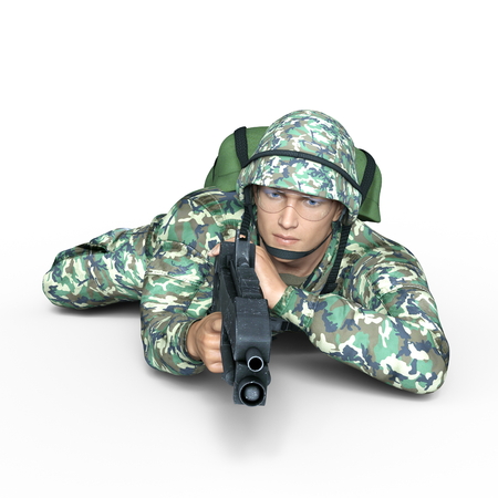 soldierの写真素材