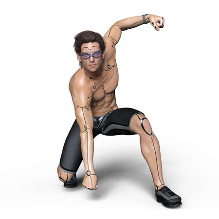 male robotの写真素材