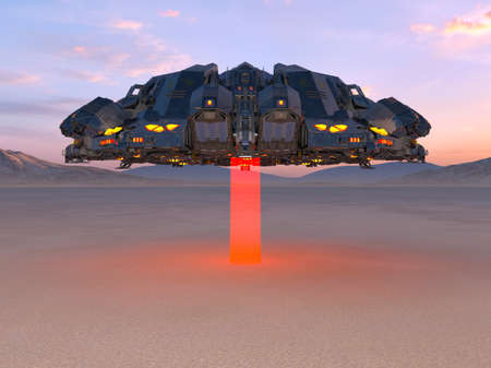 space shipの写真素材