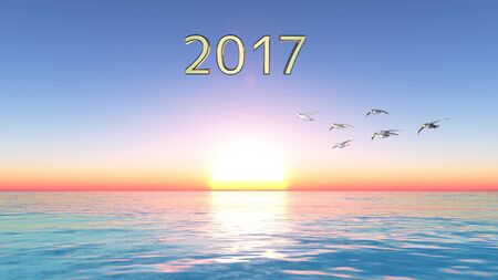 2017 and sunrise