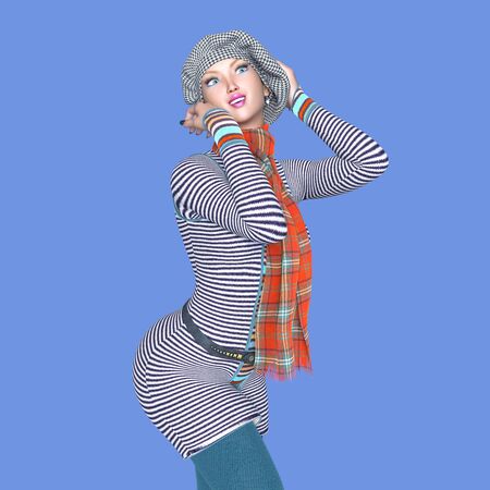 young womanの写真素材