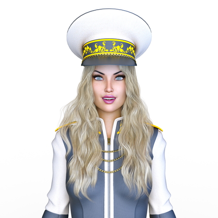 female soldierの写真素材