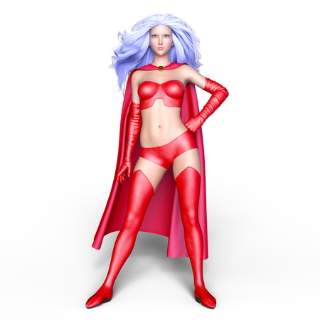 super womanの写真素材