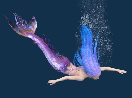 mermaidの写真素材