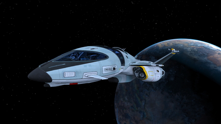 space shipの写真素材