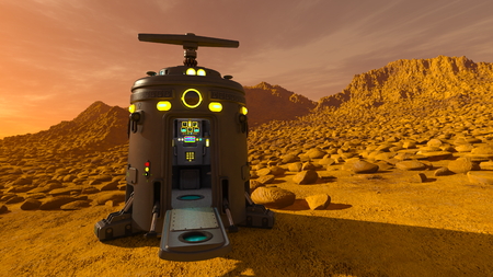 space lander