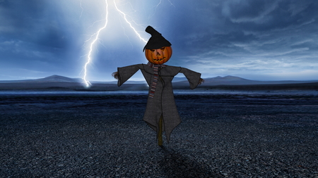 scarecrowの写真素材