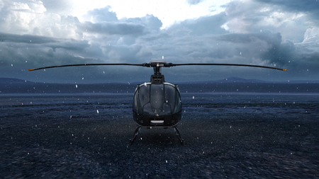 helicopterの写真素材