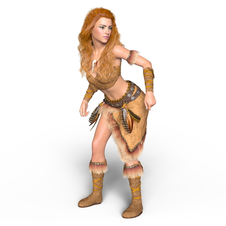 female warriorの写真素材