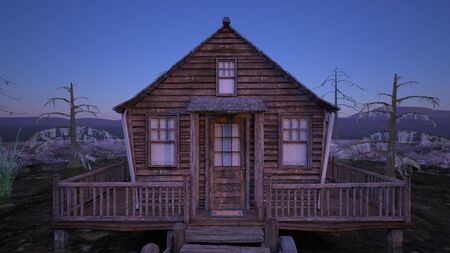 boat houseの写真素材