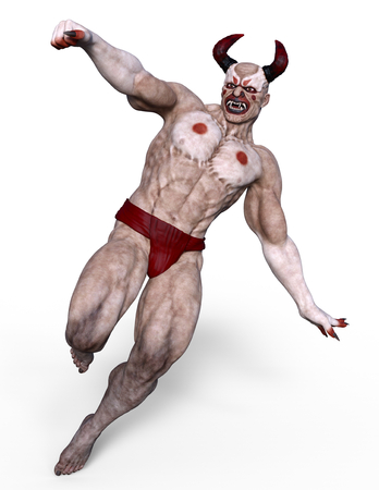 3d monsterの写真素材