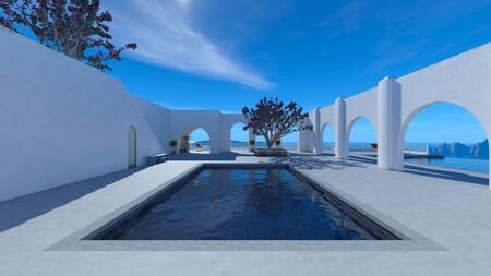 ocean cottageの写真素材