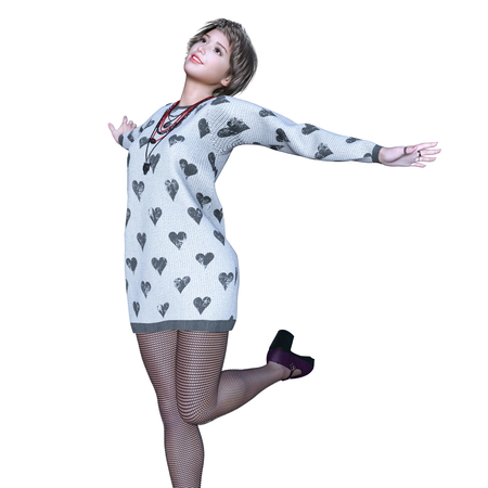 young womanの写真素材