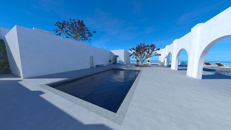 ocean cottageの写真素材