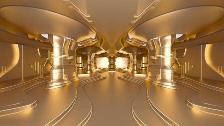 golden space station