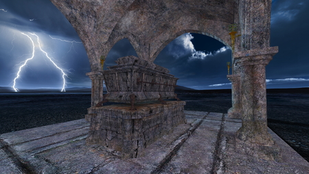sarcophagusの写真素材