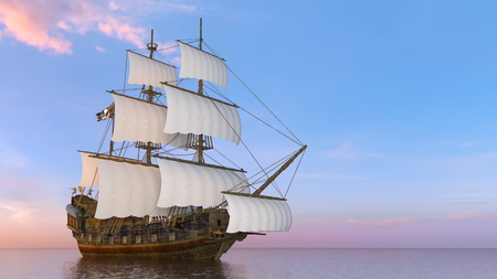 sailing boatの写真素材