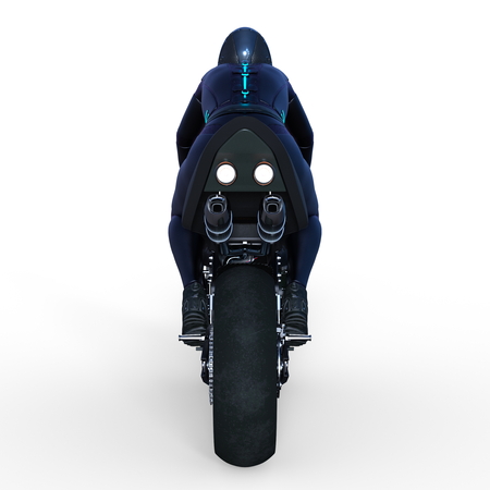 super woman riderの写真素材