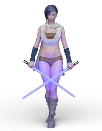 female knightの写真素材