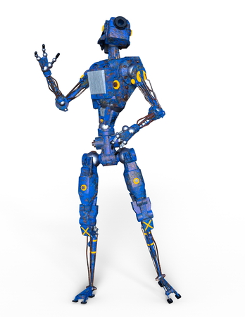 robot buildの写真素材