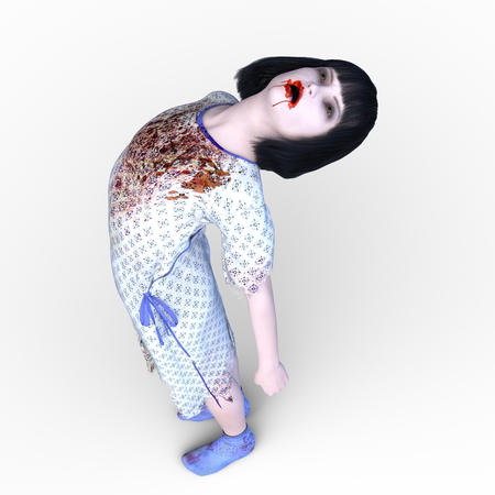 female zombieの写真素材