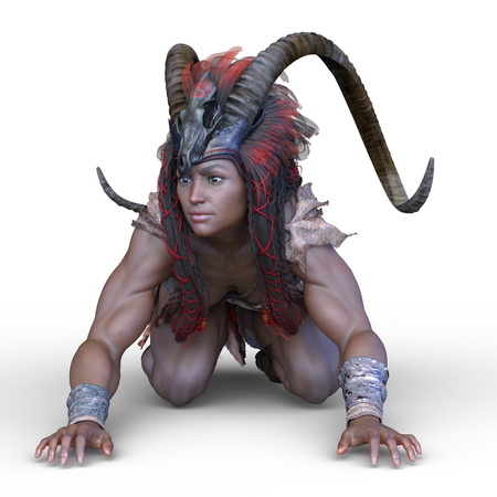 fighter sexy femaleの写真素材