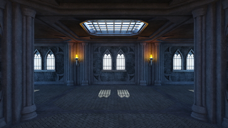 3D CG rendering of residenceの写真素材