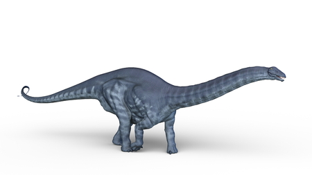 3D CG rendering of Dinosaursの写真素材
