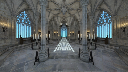 3D CG rendering of residenceの写真素材