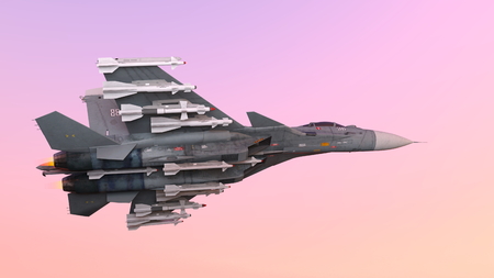 3D CG rendering of space shipの写真素材