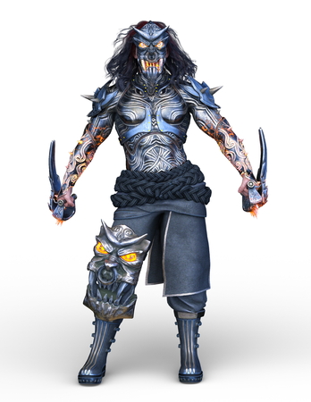 3D CG rendering of Gladiatorの写真素材