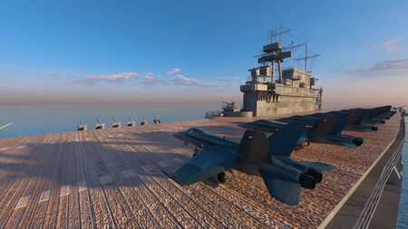 3D rendering of ship