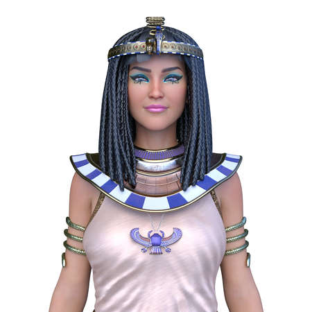 3D rendering of Woman in Costumeの写真素材