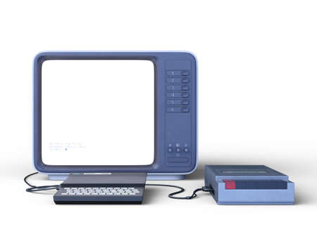 3D rendering of Computer