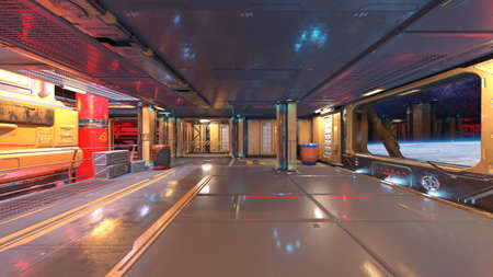 3D rendering of the laboratory