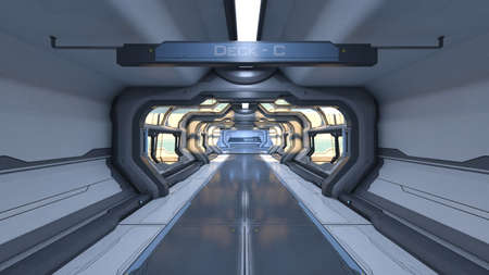 3D rendering of the spacecraft passage