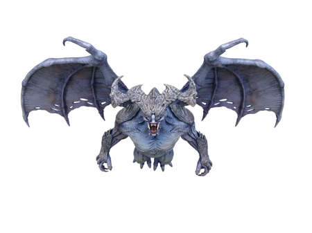 3D rendering of a monsterの写真素材