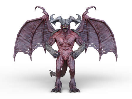 3D rendering of a monster