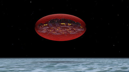3D rendering of the U.F.O.