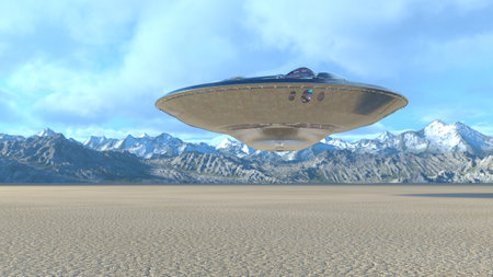 3D rendering of the U.F.O.