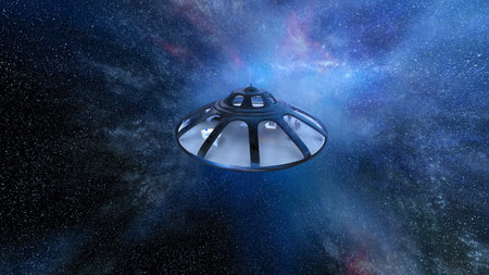 3D rendering of the U.F.O.