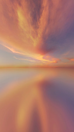 3D rendering of the horizon