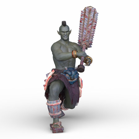 3DCG images of a manの写真素材