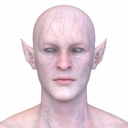 3DCG images of a young demonの写真素材