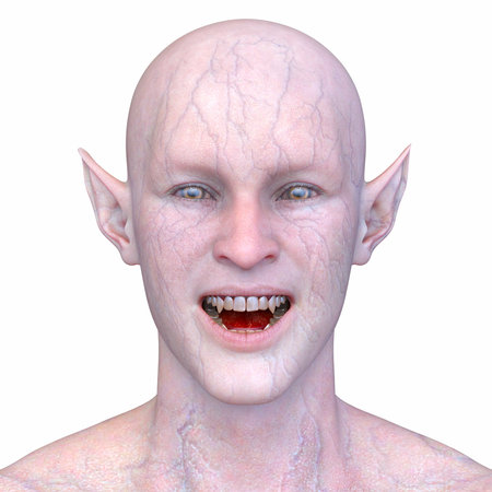 3DCG images of a young demonの写真素材
